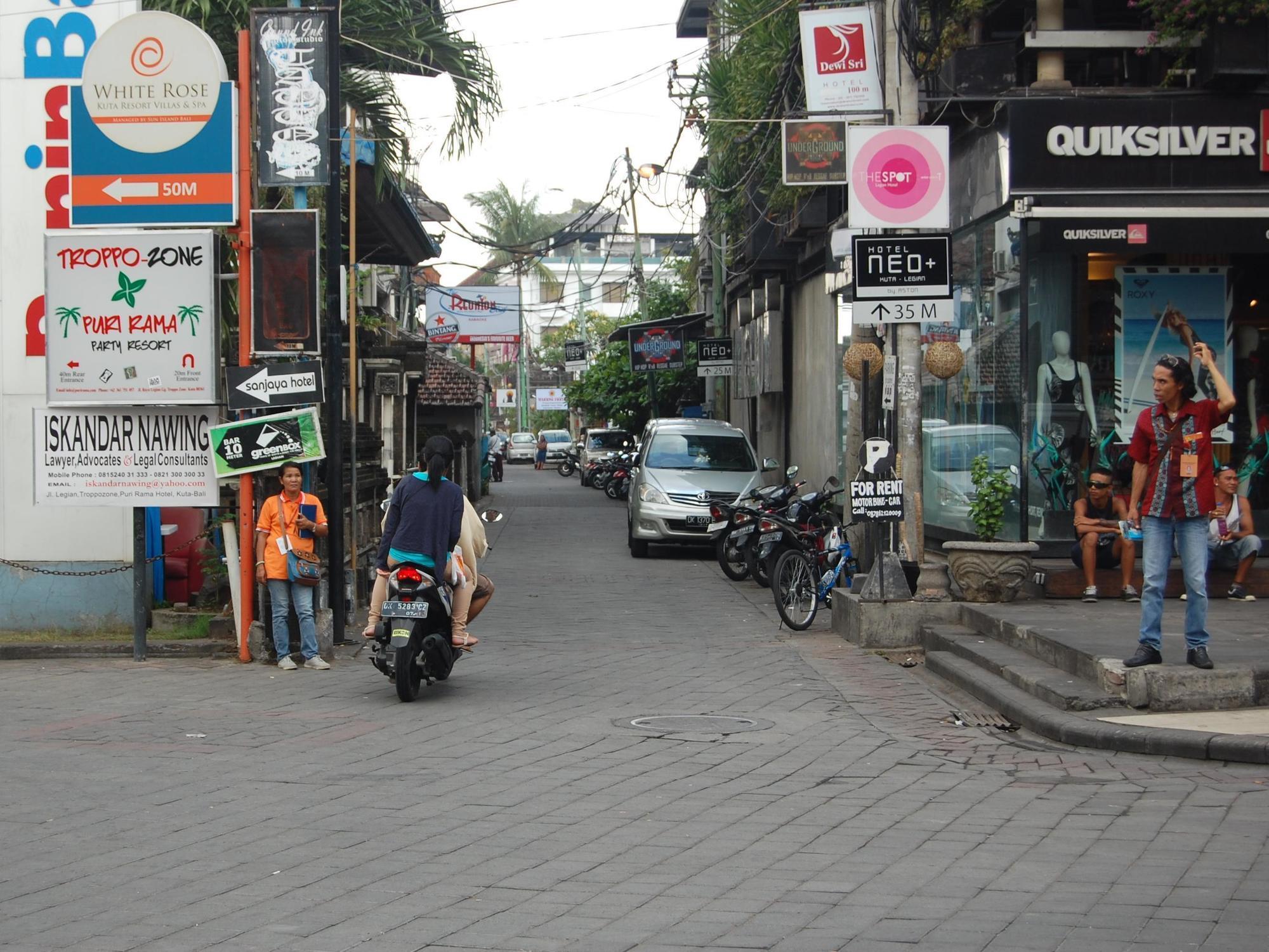 Troppo Zone Puri Rama Resort Kuta Legian Buitenkant foto